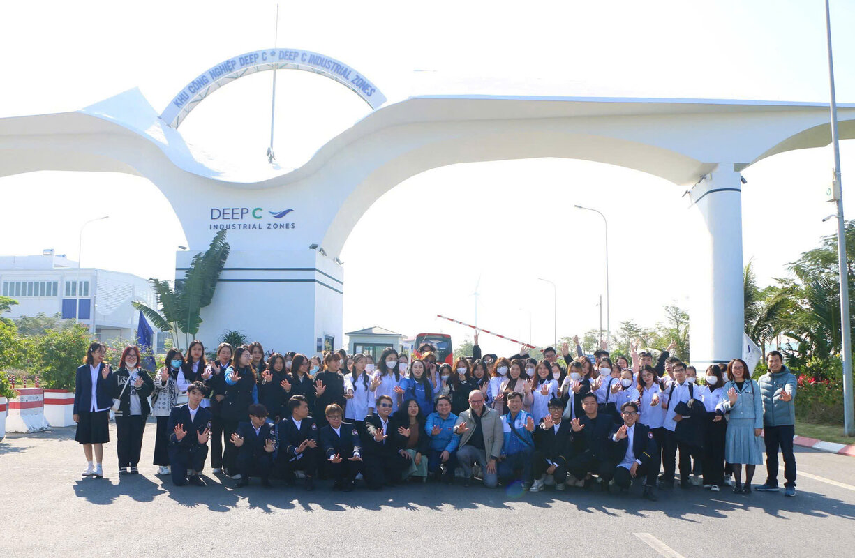 Chương trình tham quan, học tập tại Khu công nghiệp DEEP C năm 2022