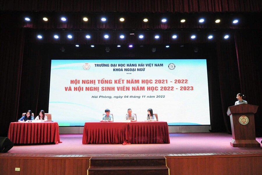 Hội nghị tổng kết năm học 2021–2022 và Hội nghị sinh viên năm học 2022–2023