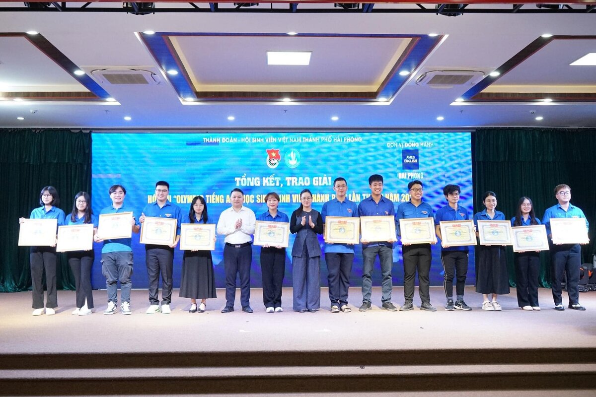 Hội thi Olympic Tiếng Anh học sinh sinh viên thành phố lần thứ VI, năm 2024