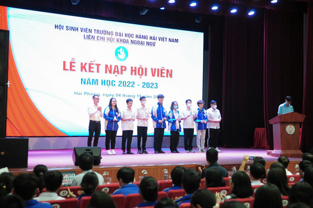 Lễ kết nạp hội viên năm học 2022 – 2023